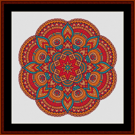 Counted Cross Stitch Pattern: Mandala 92 - Cross Stitch Collectibles