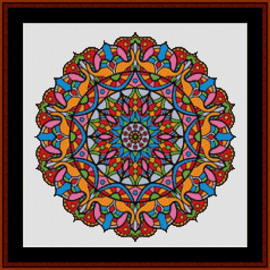 Counted Cross Stitch Pattern: Mandala 93 - Cross Stitch Collectibles