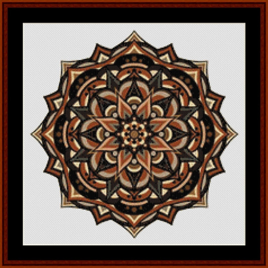 Counted Cross Stitch Pattern: Mandala 94 - Cross Stitch Collectibles