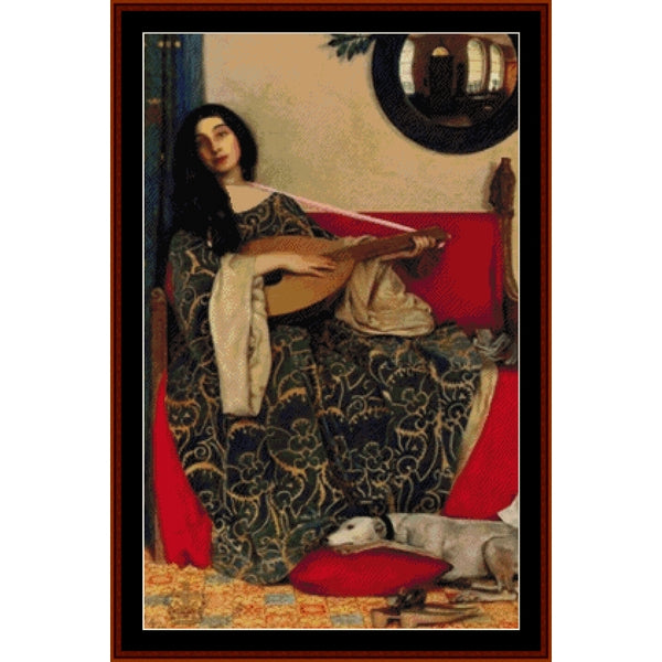 Counted Cross Stitch Pattern: Marianna in the South by Frank C. Cowper - Cross Stitch Collectibles