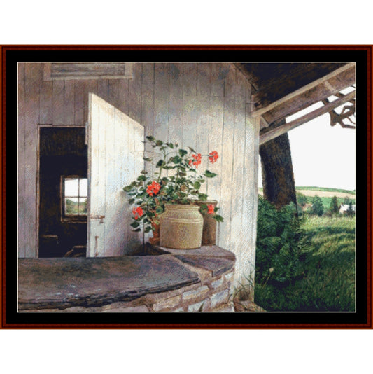 Counted Cross Stitch Pattern: Memorial Day, Americana - Cross Stitch Collectibles