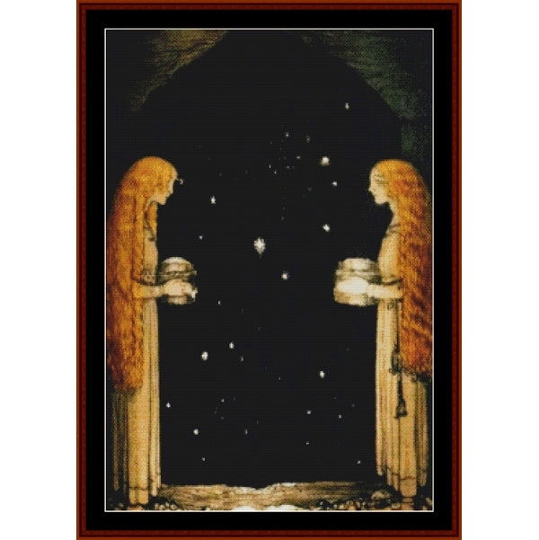 Counted Cross Stitch Pattern: Merry Christmas II by Jon Bauer - Cross Stitch Collectibles