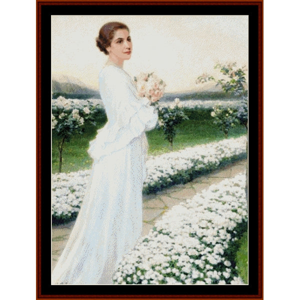 Counted Cross Stitch Pattern: Morning in May by Elisabeth Sonrel - Cross Stitch Collectibles