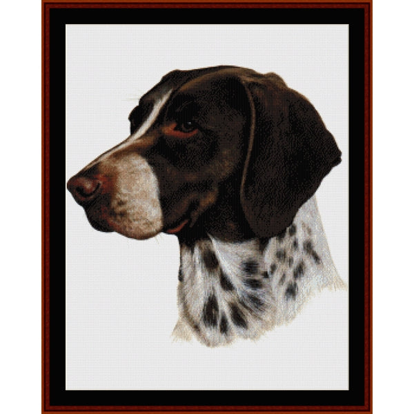 Counted Cross Stitch Pattern: Pointer - Cross Stitch Collectibles