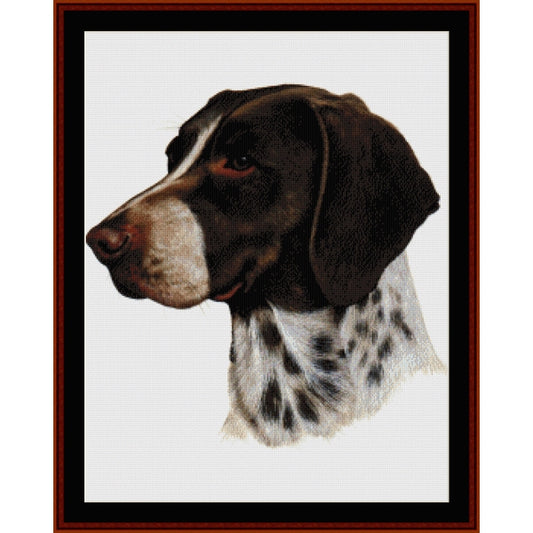 Counted Cross Stitch Pattern: Pointer - Cross Stitch Collectibles