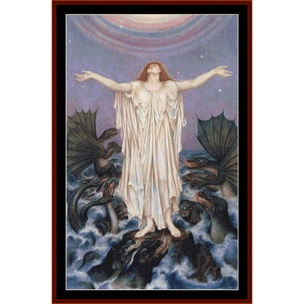 Counted Cross Stitch Pattern – S.O.S. by Evelyn D. Morgan - Cross Stitch Collectibles