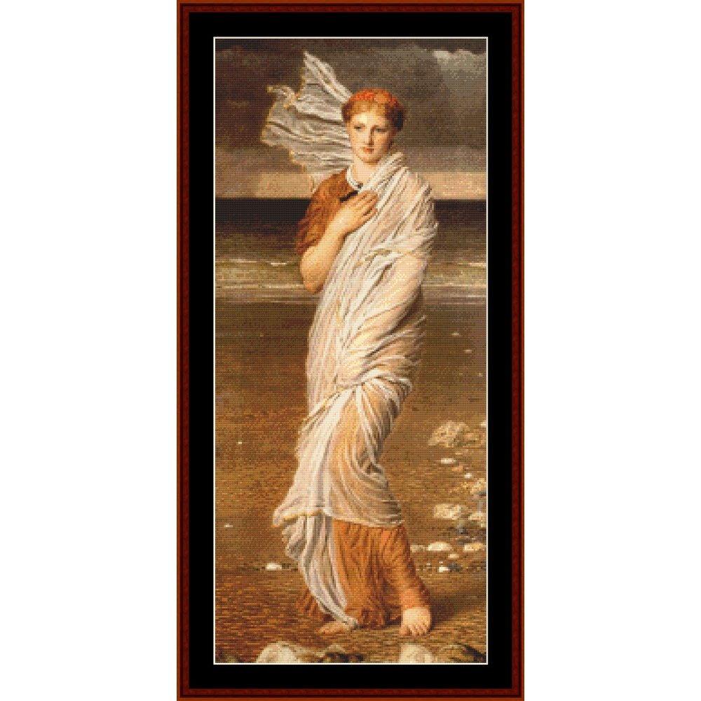 Counted Cross Stitch Pattern – Shells -by A.J. Moore - Cross Stitch Collectibles