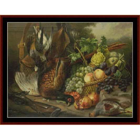 Counted Cross Stitch Pattern – Stilleven by E.I. Hoopstad - Cross Stitch Collectibles