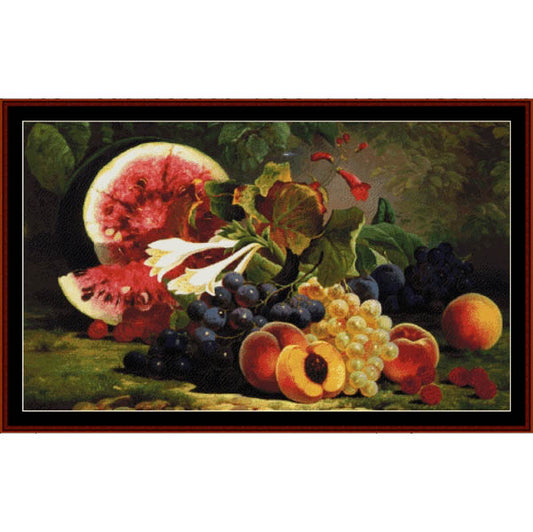 Counted Cross Stitch Pattern – The Bounties of Nature - Cross Stitch Collectibles