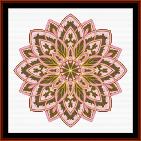 Mandala 133 - Large - cross stitch pattern