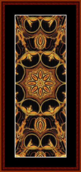 Fractal 402 Bookmark cross stitch pattern