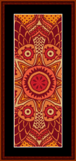 Fractal 511 Bookmark cross stitch pattern