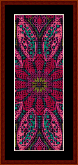 Fractal 527 Bookmark cross stitch pattern
