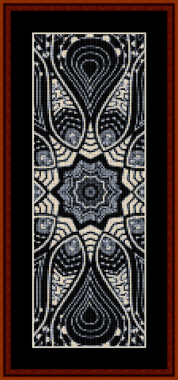 Fractal 529 Bookmark cross stitch pattern