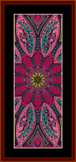 Fractal 570 Bookmark cross stitch pattern