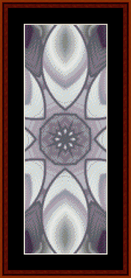 Fractal 602 Bookmark cross stitch pattern