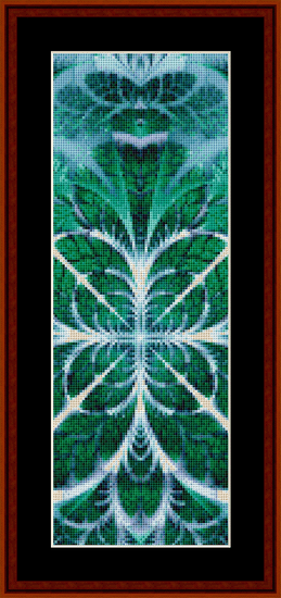 Fractal 620 Bookmark cross stitch pattern