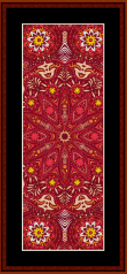 Fractal 623 Bookmark cross stitch pattern