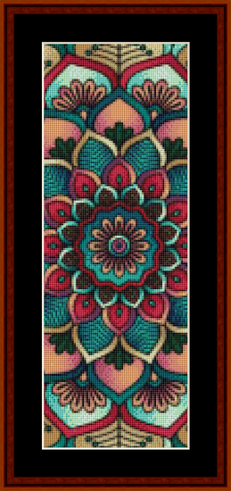 Mandala 6 Bookmark cross stitch pattern