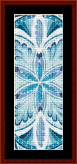 Mandala 21 Bookmark cross stitch pattern