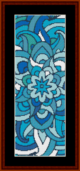 Mandala 36 Bookmark cross stitch pattern