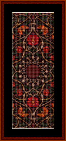 Mandala 39 Bookmark cross stitch pattern