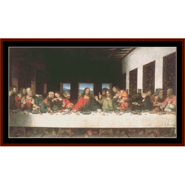 The Last Supper – Leonardo da Vinci cross stitch pattern