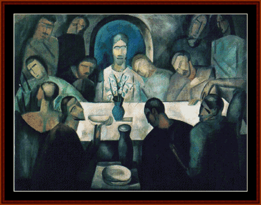 The Last Supper, 1911 - Andre Derain pdf cross stitch pattern