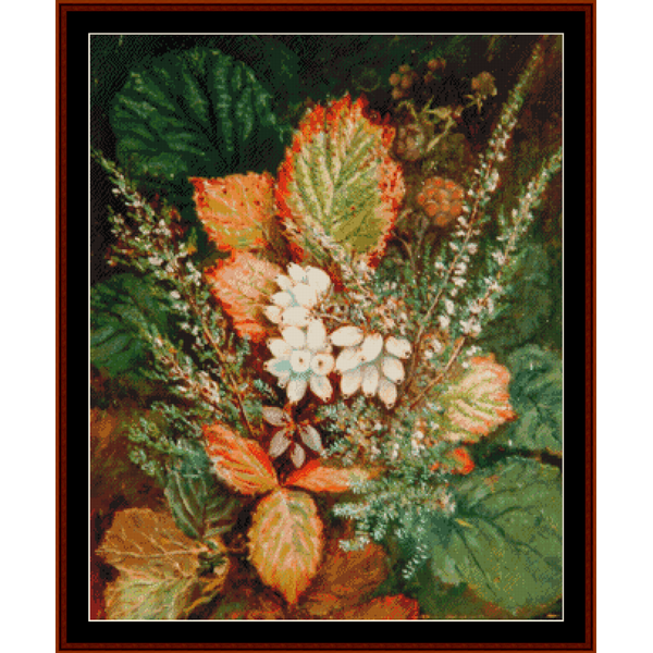 Heather and Gorse - A.D. Lucas cross stitch pattern