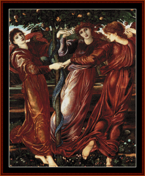 Garden of the Hesperides - Burne-Jones cross stitch pattern