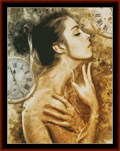 Time After Time - Fantasy pdf cross stitch pattern