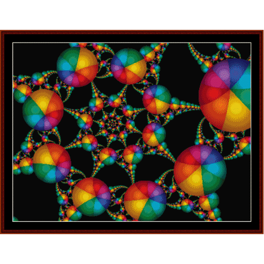 Fractal 194 cross stitch pattern