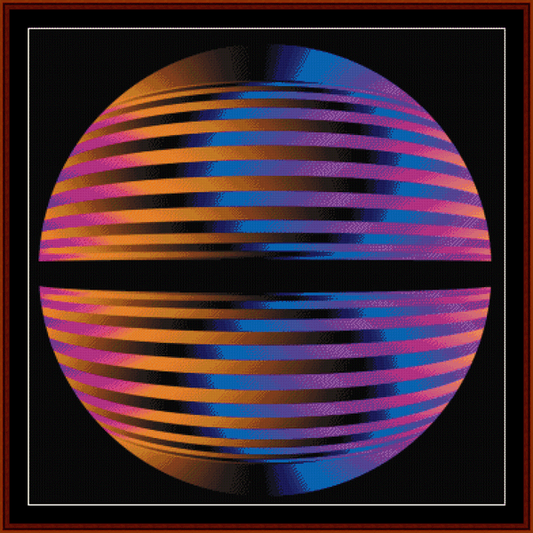 Fractal 224 pdf cross stitch pattern