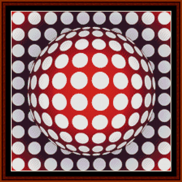 Fractal 237 (small) cross stitch pattern