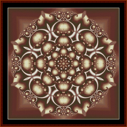 Fractal 239 pdf cross stitch pattern
