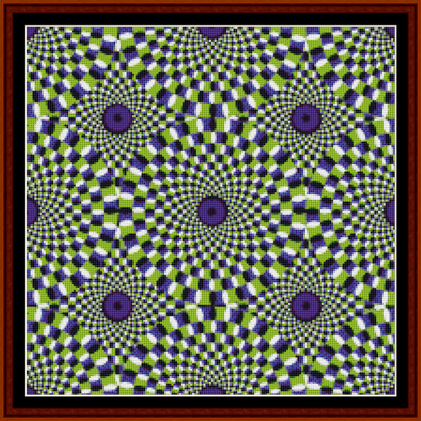 Fractal 27 (small) cross stitch pattern