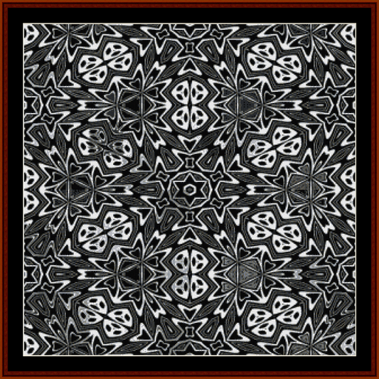 Fractal 292 pdf cross stitch pattern