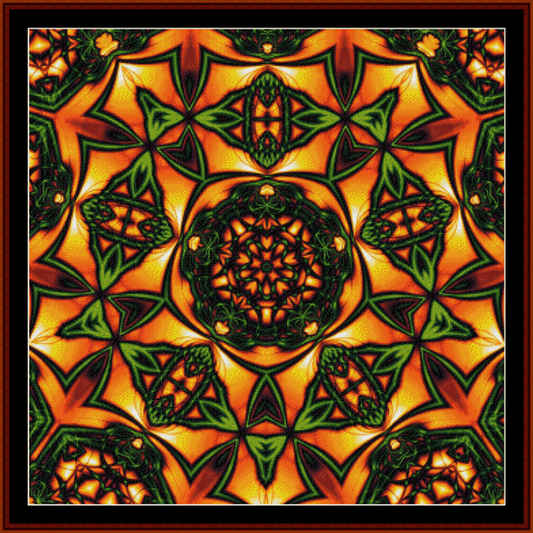 Fractal 31 pdf cross stitch pattern