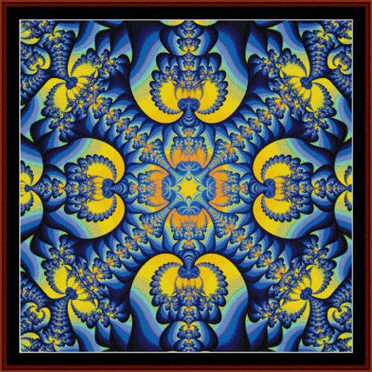Fractal 39 cross stitch pattern