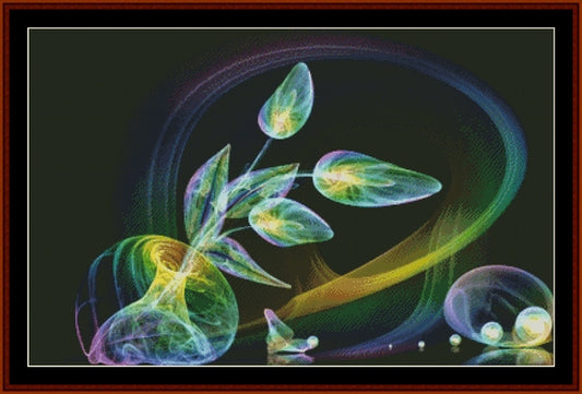 Fractal 409 pdf cross stitch pattern