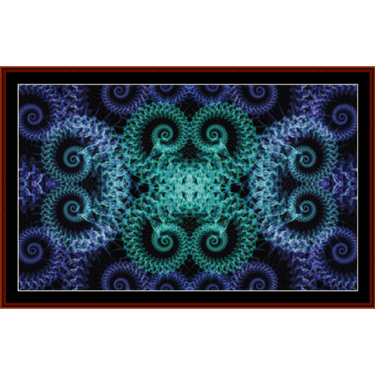 Fractal 435 pdf cross stitch pattern