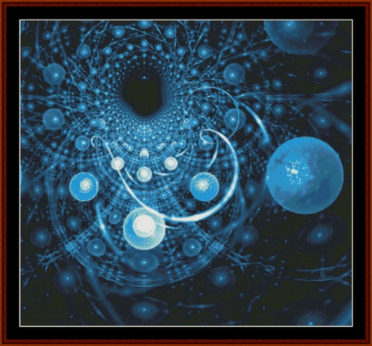 Fractal 454 pdf cross stitch pattern