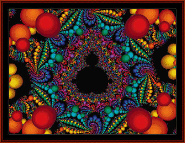 Fractal 460 pdf cross stitch pattern