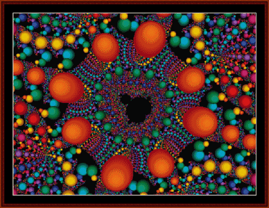 Fractal 462 pdf cross stitch pattern