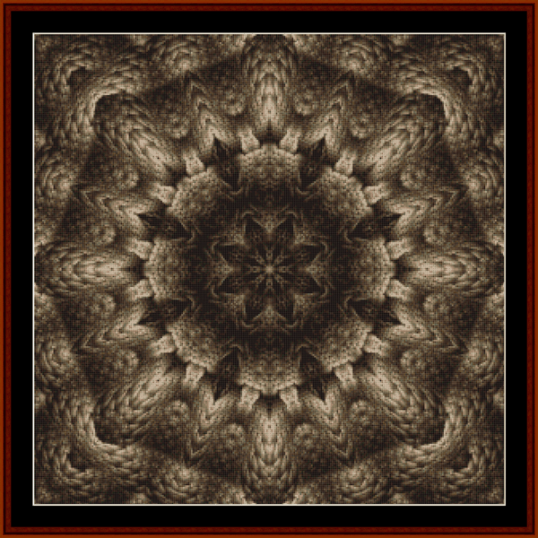 Fractal 477 cross stitch pattern