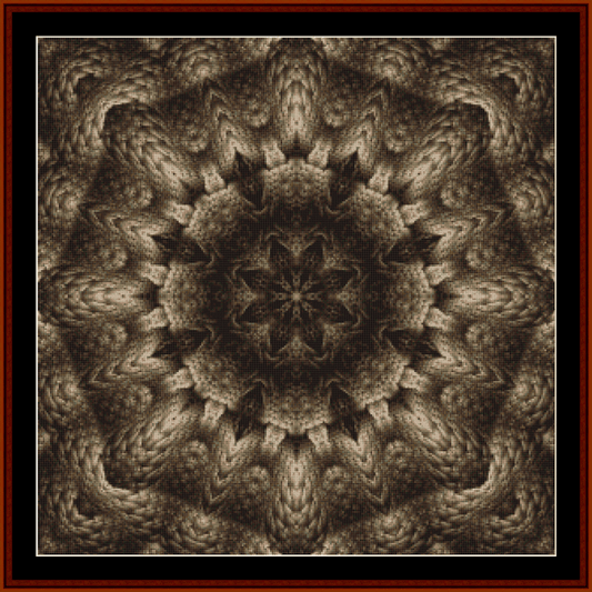 Fractal 477 cross stitch pattern