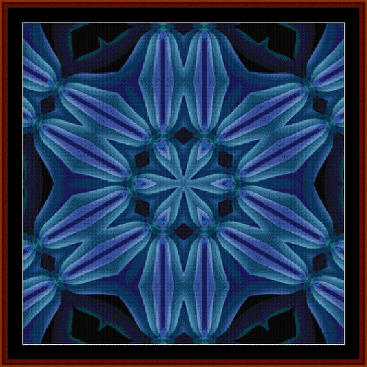 Fractal 481 pdf cross stitch pattern