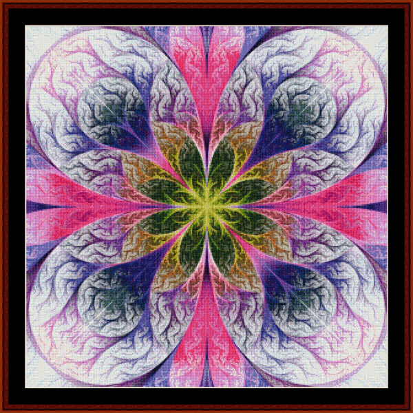 Fractal 488 cross stitch pattern