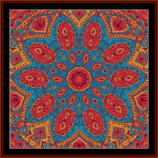 Fractal 502 cross stitch pattern