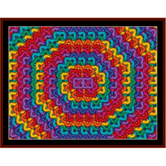 Fractal 51 cross stitch pattern